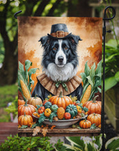 Load image into Gallery viewer, Border Collie Thanksgiving Garden Flag