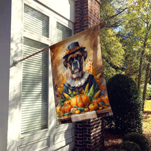 Load image into Gallery viewer, Boxer Thanksgiving House Flag