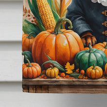 Load image into Gallery viewer, Chocolate Dachshund Thanksgiving House Flag