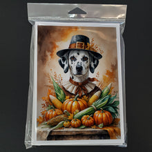 Load image into Gallery viewer, Dalmatian Thanksgiving Greeting Cards Pack of 8
