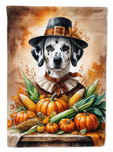 Load image into Gallery viewer, Dalmatian Thanksgiving Garden Flag