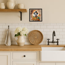 Load image into Gallery viewer, Dalmatian Thanksgiving Framed Metal Print