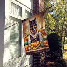 Load image into Gallery viewer, German Shepherd Thanksgiving House Flag