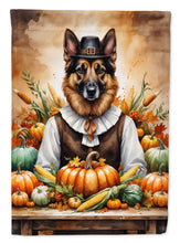 Load image into Gallery viewer, German Shepherd Thanksgiving House Flag