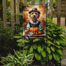 Load image into Gallery viewer, Labradoodle Thanksgiving Garden Flag