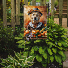 Load image into Gallery viewer, Yellow Labrador Retriever Thanksgiving Garden Flag