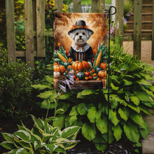 Load image into Gallery viewer, Maltese Thanksgiving Garden Flag