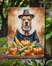 Load image into Gallery viewer, Pit Bull Terrier Thanksgiving Garden Flag