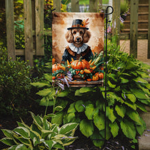 Load image into Gallery viewer, Poodle Thanksgiving Garden Flag