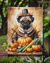Load image into Gallery viewer, Pug Thanksgiving Garden Flag