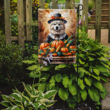 Load image into Gallery viewer, Samoyed Thanksgiving Garden Flag