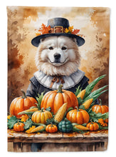 Load image into Gallery viewer, Samoyed Thanksgiving Garden Flag