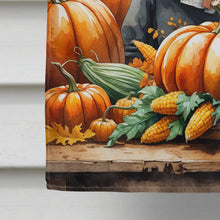 Load image into Gallery viewer, Schnauzer Thanksgiving House Flag