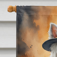 Load image into Gallery viewer, Westie Thanksgiving House Flag