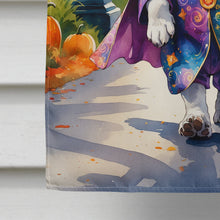 Load image into Gallery viewer, Basset Hound Halloween Trick or Treat House Flag