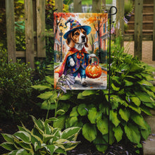 Load image into Gallery viewer, Beagle Halloween Trick or Treat Garden Flag