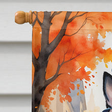 Load image into Gallery viewer, Boston Terrier Halloween Trick or Treat House Flag