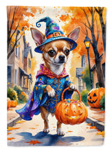 Load image into Gallery viewer, Chihuahua Halloween Trick or Treat House Flag