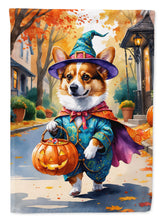 Load image into Gallery viewer, Corgi Halloween Trickor Treat House Flag
