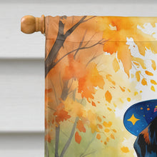 Load image into Gallery viewer, Dachshund Halloween Trick or Treat House Flag