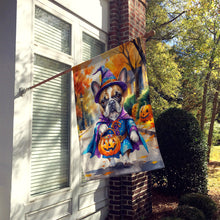 Load image into Gallery viewer, French Bulldog Halloween Trick or Treat House Flag