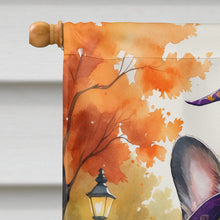 Load image into Gallery viewer, French Bulldog Halloween Trick or Treat House Flag