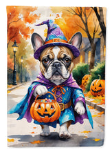 Load image into Gallery viewer, French Bulldog Halloween Trick or Treat Garden Flag