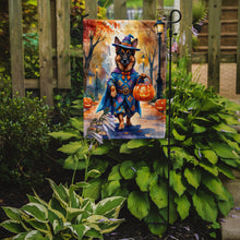 Load image into Gallery viewer, German Shepherd Halloween Trick or Treat Garden Flag
