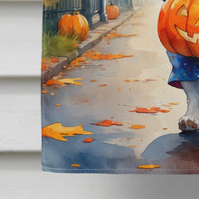 Load image into Gallery viewer, Jack Russell Terrier Halloween Trick or Treat House Flag