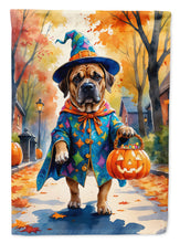 Load image into Gallery viewer, Mastiff Halloween Trick or Treat House Flag