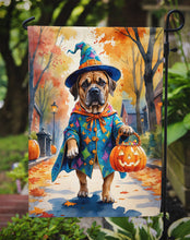 Load image into Gallery viewer, Mastiff Halloween Trick or Treat Garden Flag