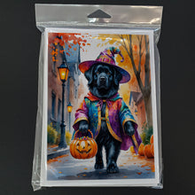 Load image into Gallery viewer, Newfoundland Halloween Trick or Treat Greeting Cards Pack of 8