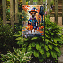 Load image into Gallery viewer, Pit Bull Terrier Halloween Trick or Treat Garden Flag