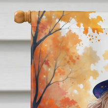 Load image into Gallery viewer, Poodle Halloween Trick or Treat House Flag