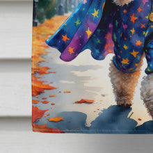 Load image into Gallery viewer, Poodle Halloween Trick or Treat House Flag