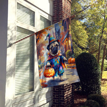 Load image into Gallery viewer, Pug Halloween Trick or Treat House Flag