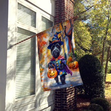 Load image into Gallery viewer, Scottish Terrier Halloween Trick or Treat House Flag
