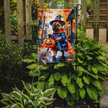 Load image into Gallery viewer, Shar Pei Halloween Trick or Treat Garden Flag