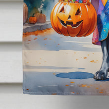 Load image into Gallery viewer, Weimaraner Halloween Trick or Treat House Flag