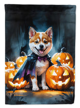 Load image into Gallery viewer, Akita Puppy Halloween Garden Flag