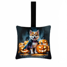 Load image into Gallery viewer, Akita Puppy Halloween Mini Hanging Pillow Ornament 3.5 × 3.5