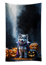 Load image into Gallery viewer, Alaskan Malamute Puppy Halloween Kitchen Towel