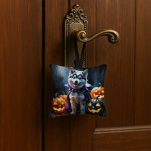 Load image into Gallery viewer, Alaskan Malamute Puppy Halloween Mini Hanging Pillow Ornament 3.5 × 3.5