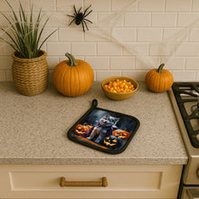 Load image into Gallery viewer, Alaskan Malamute Puppy Halloween Pair of Pot Holders
