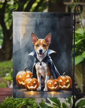 Load image into Gallery viewer, Basenji Puppy Halloween Garden Flag