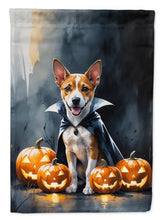 Load image into Gallery viewer, Basenji Puppy Halloween Garden Flag