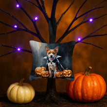 Load image into Gallery viewer, Basenji Puppy Halloween Mini Hanging Pillow Ornament 3.5 × 3.5