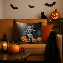 Load image into Gallery viewer, Basenji Puppy Halloween Throw Pillow
