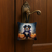 Load image into Gallery viewer, Bernese Mountain Dog Puppy Halloween Mini Hanging Pillow Ornament 3.5 × 3.5