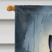 Load image into Gallery viewer, Boston Terrier Puppy Halloween House Flag